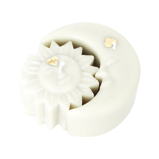 Kaarsen | To the sun & moon | wit