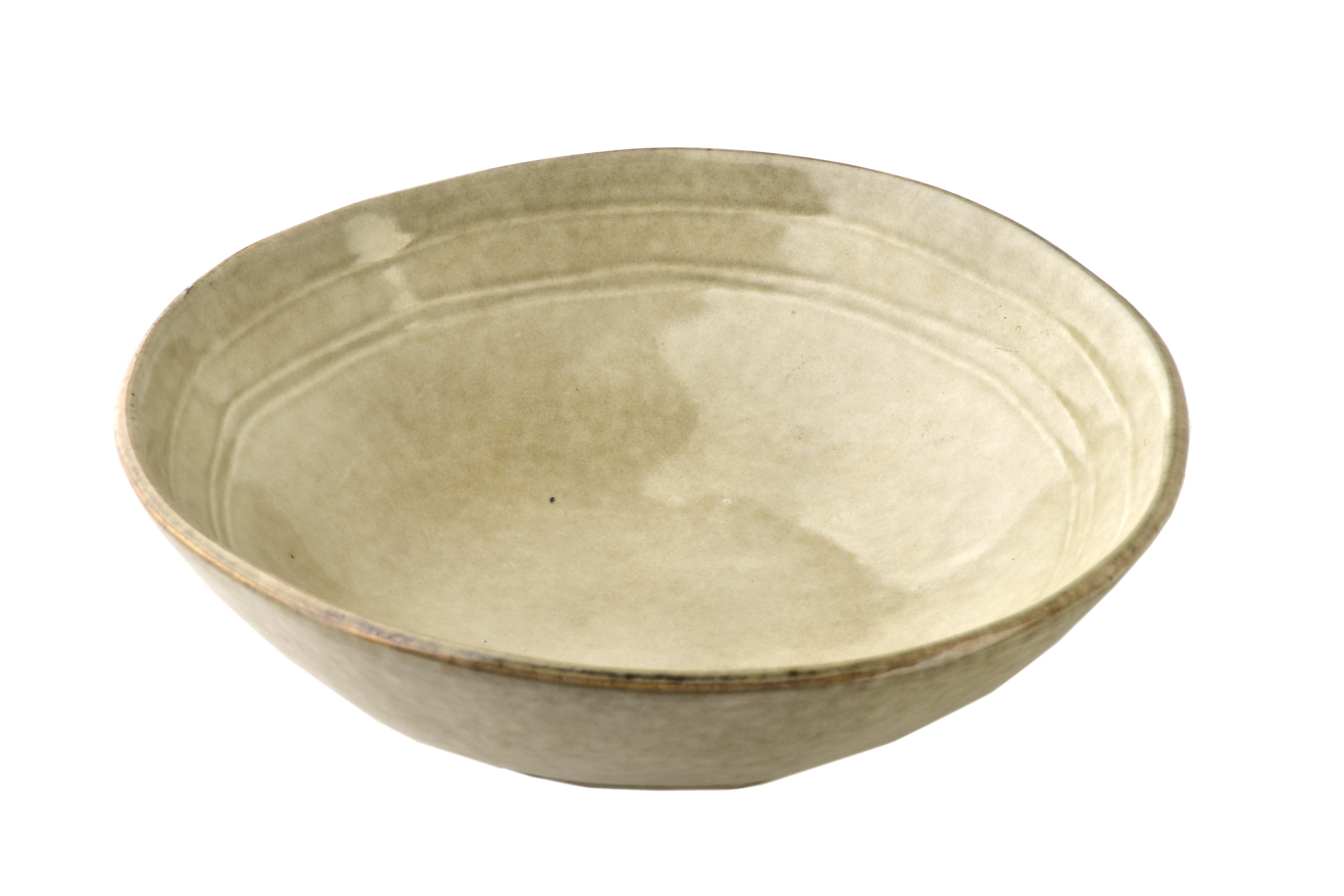 Aardewerk schaaltje | beige | 320 ml