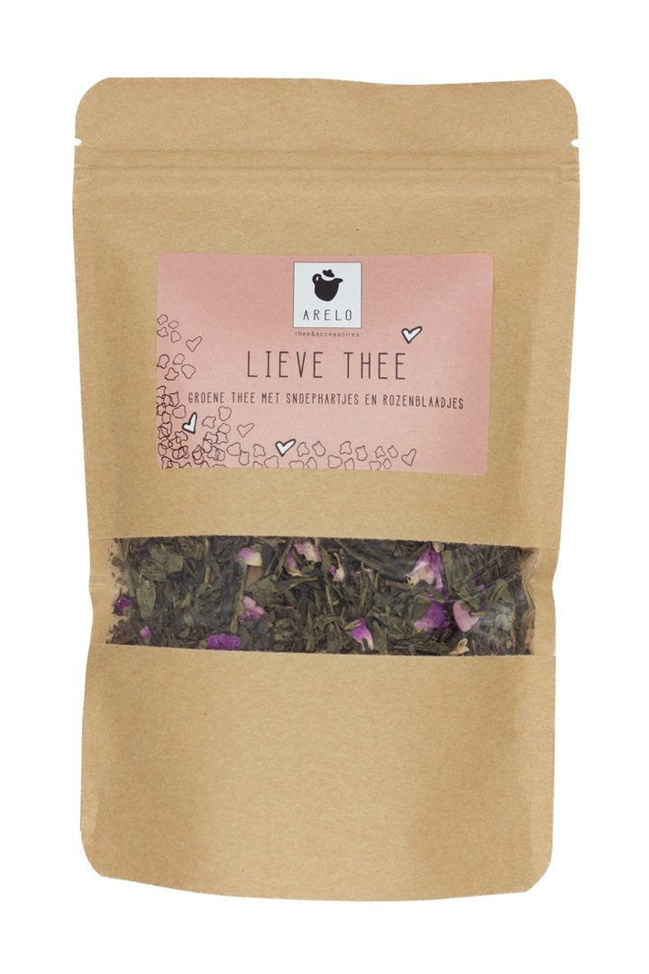 Lieve thee, losse thee in een papieren stazak