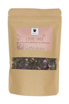 Lieve thee, losse thee in een papieren stazak