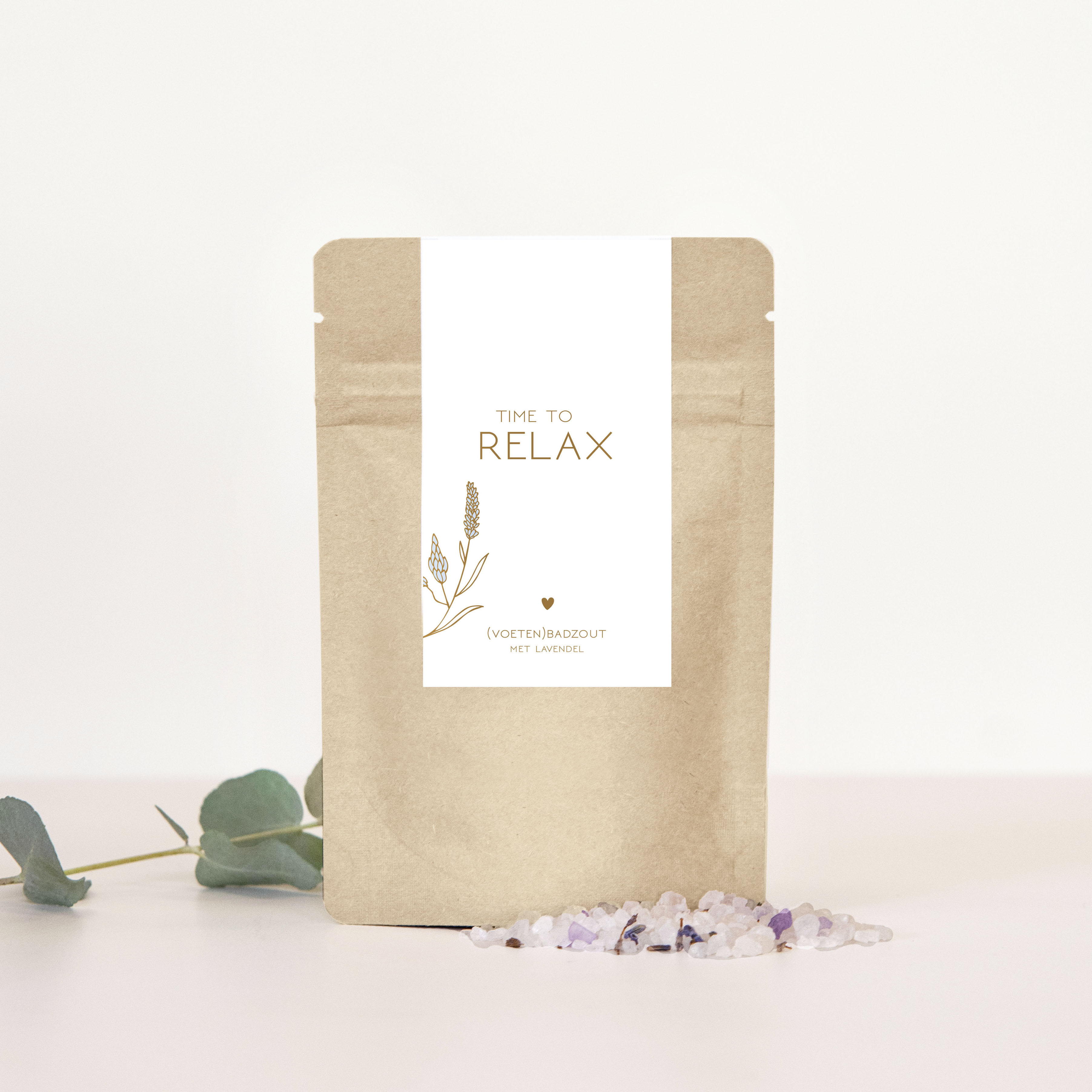 Kaartje | label | Veel geluk