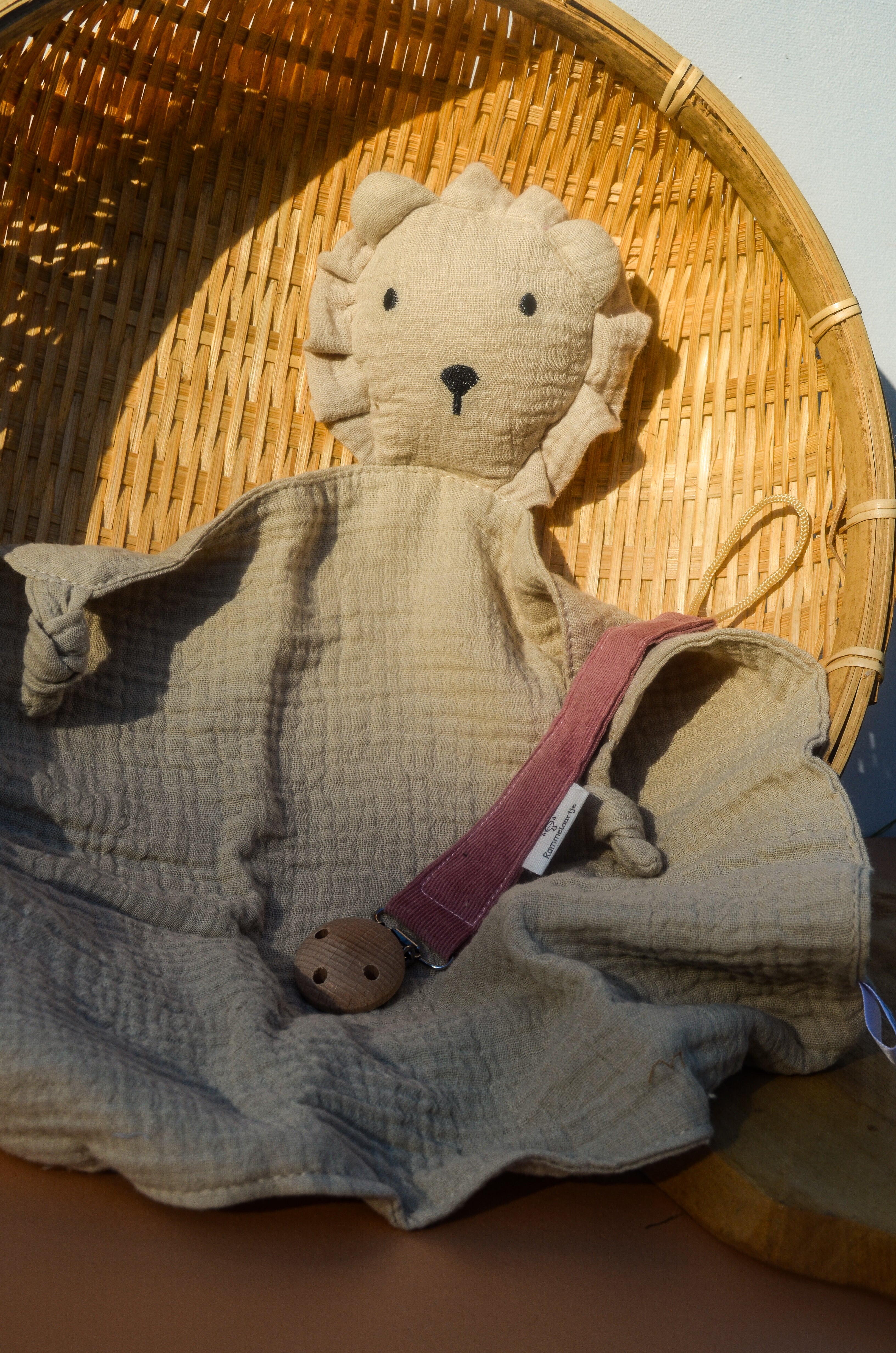 Hydrofiele knuffel Leeuw - Beige