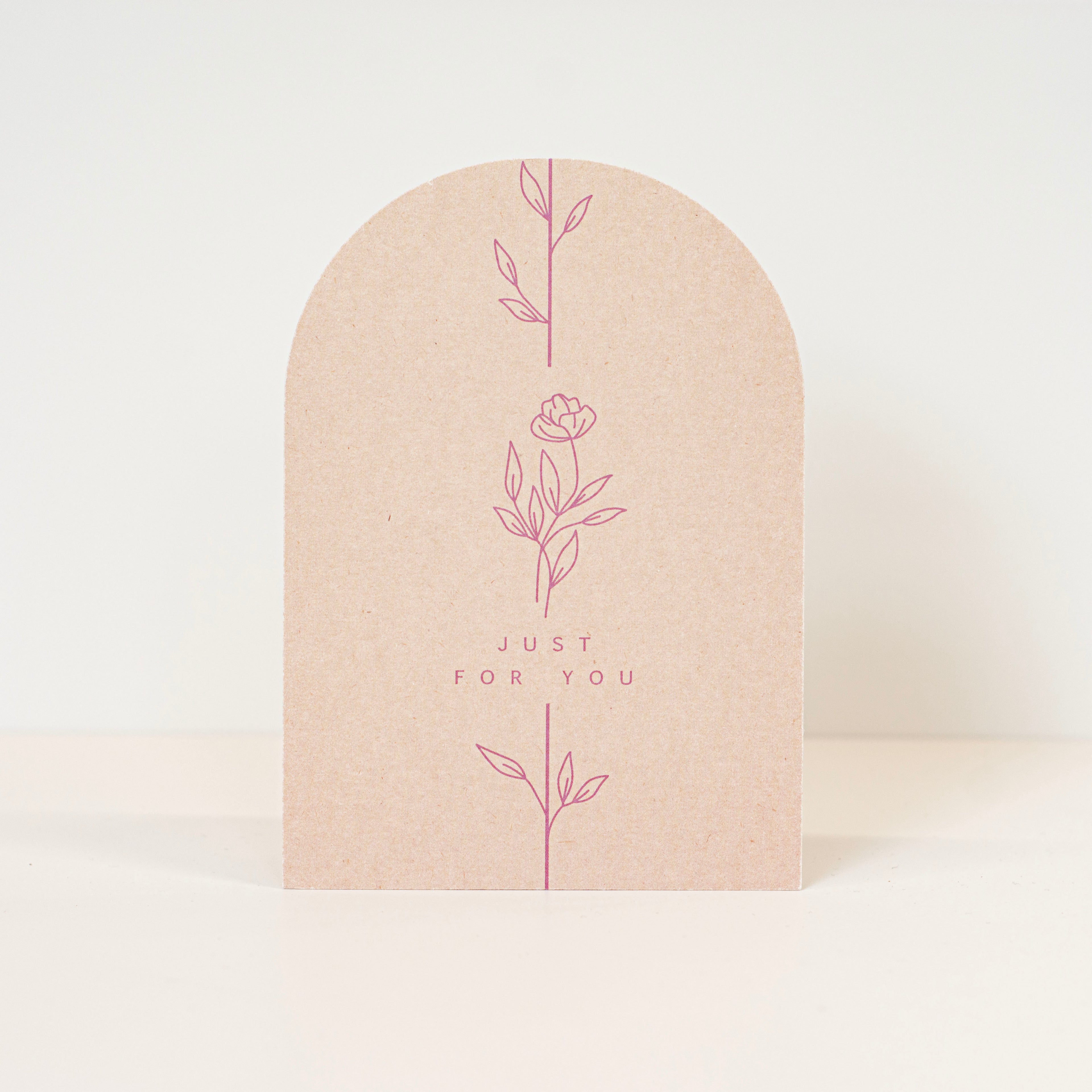 Postkaartje | luxe | just for you